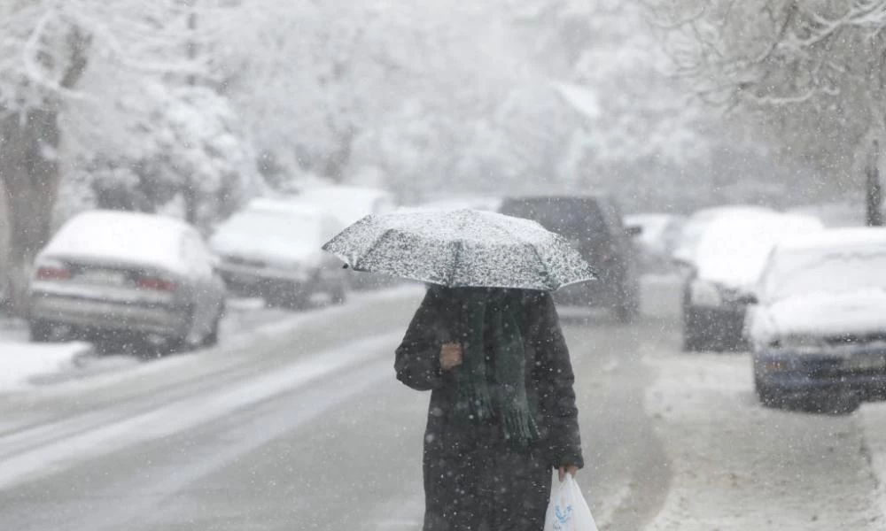 Χιονίζει σε Φλώρινα και Κοζάνη μέσα στην Άνοιξη (βίντεο)